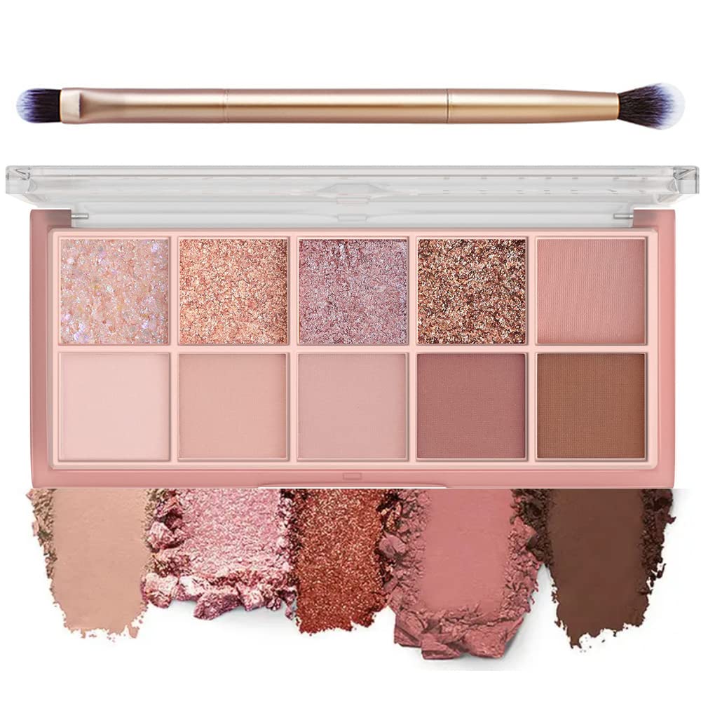 Amazon.com : BestLand Matte Nudes Eye Shadow Palette - Ultra